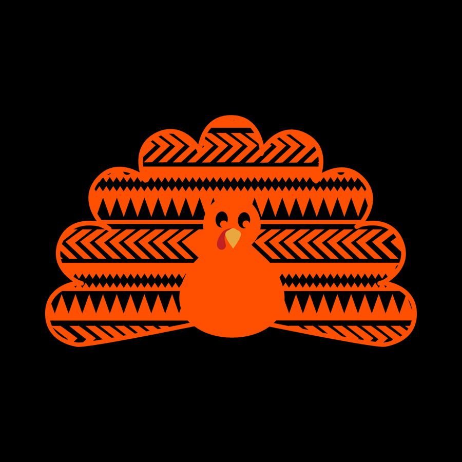 "Aztec Turkey Fill" Unisex T-Shirt - Lewis.Empires, LLC