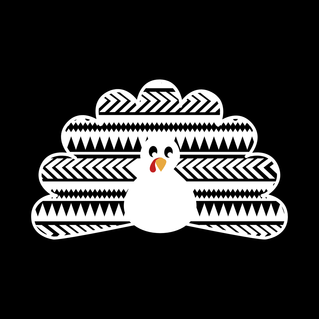 "Aztec Turkey Fill" Unisex T-Shirt - Lewis.Empires, LLC