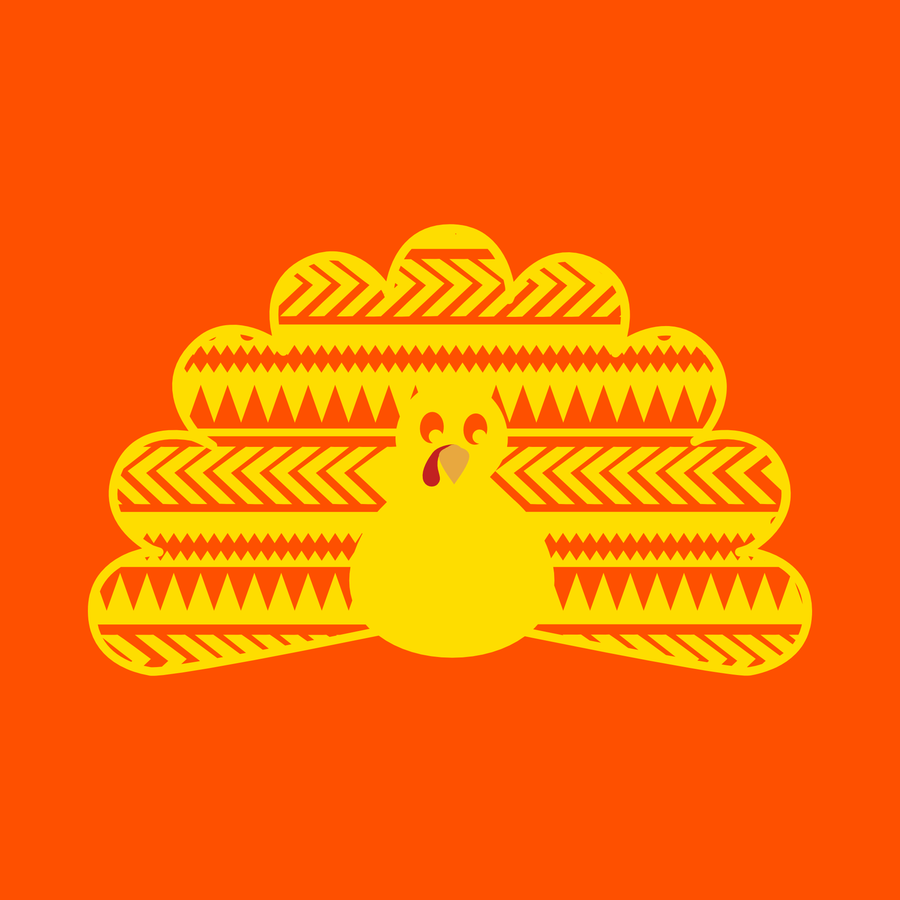 "Aztec Turkey Fill" Unisex T-Shirt - Lewis.Empires, LLC