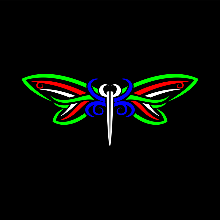 "Tribal Dragonfly" Unisex T-Shirt - Lewis.Empires, LLC