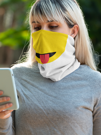 Thumbnail for Emojis v1 Neck Gaiter (4 in 1) - Lewis.Empires, LLC