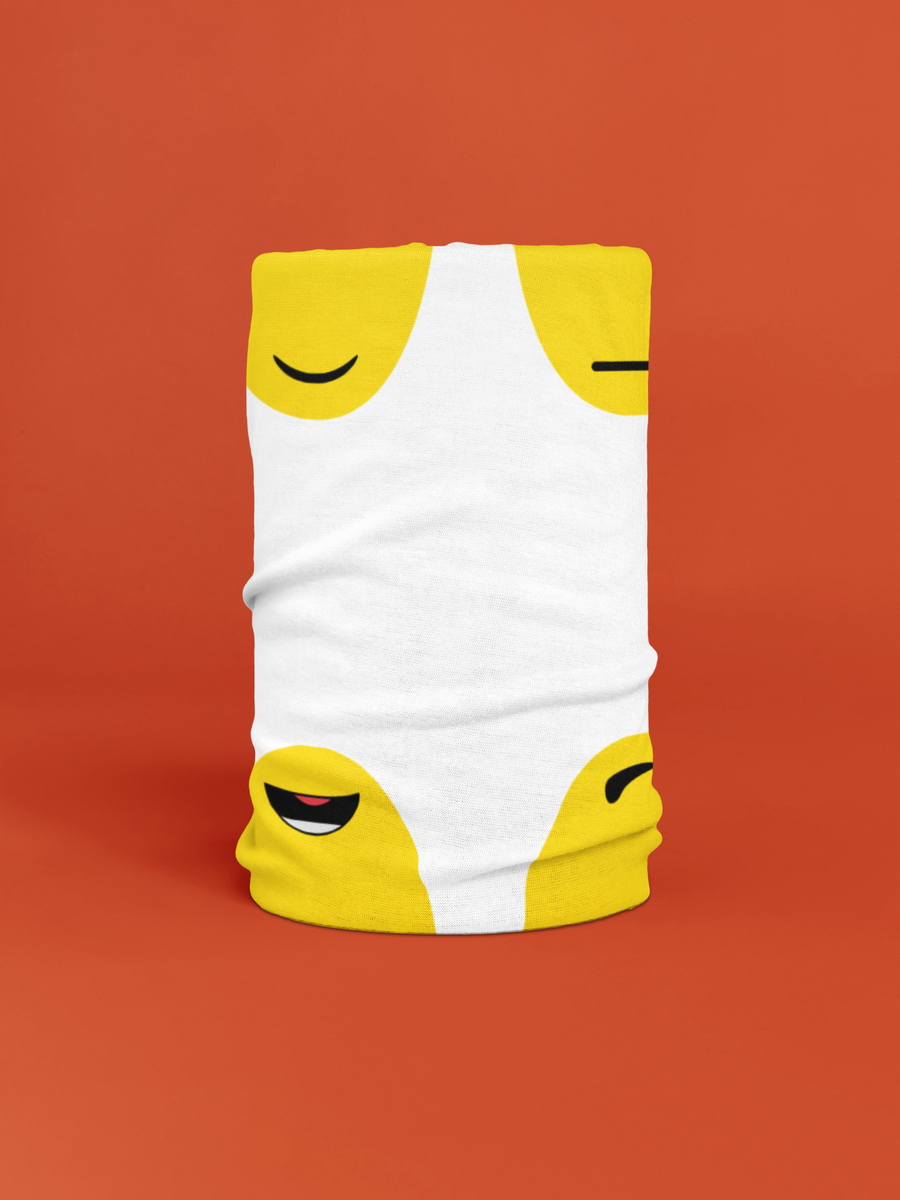 Emojis v2 Neck Gaiter (4 in 1) - Lewis.Empires, LLC