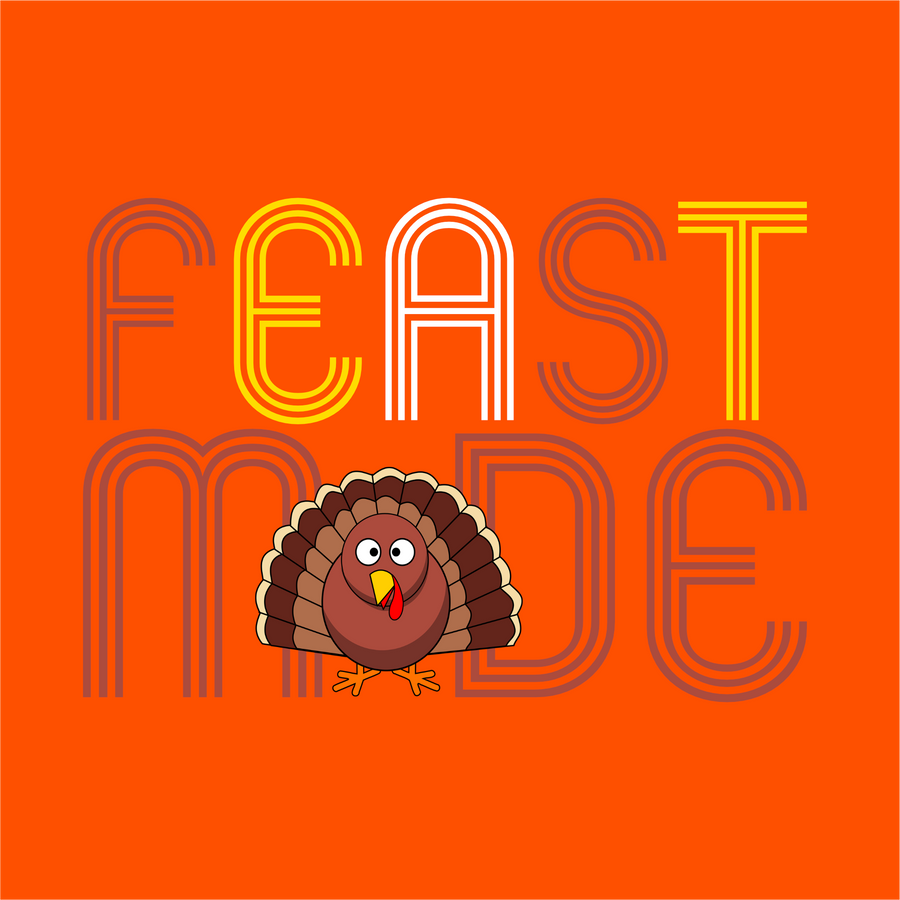 "Feast Mode Turkey" Unisex T-Shirt - Lewis.Empires, LLC