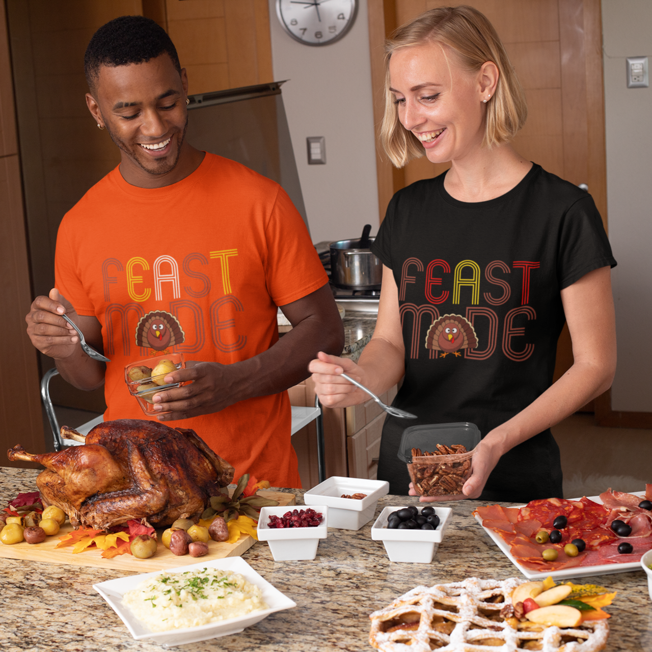 "Feast Mode Turkey" Unisex T-Shirt - Lewis.Empires, LLC
