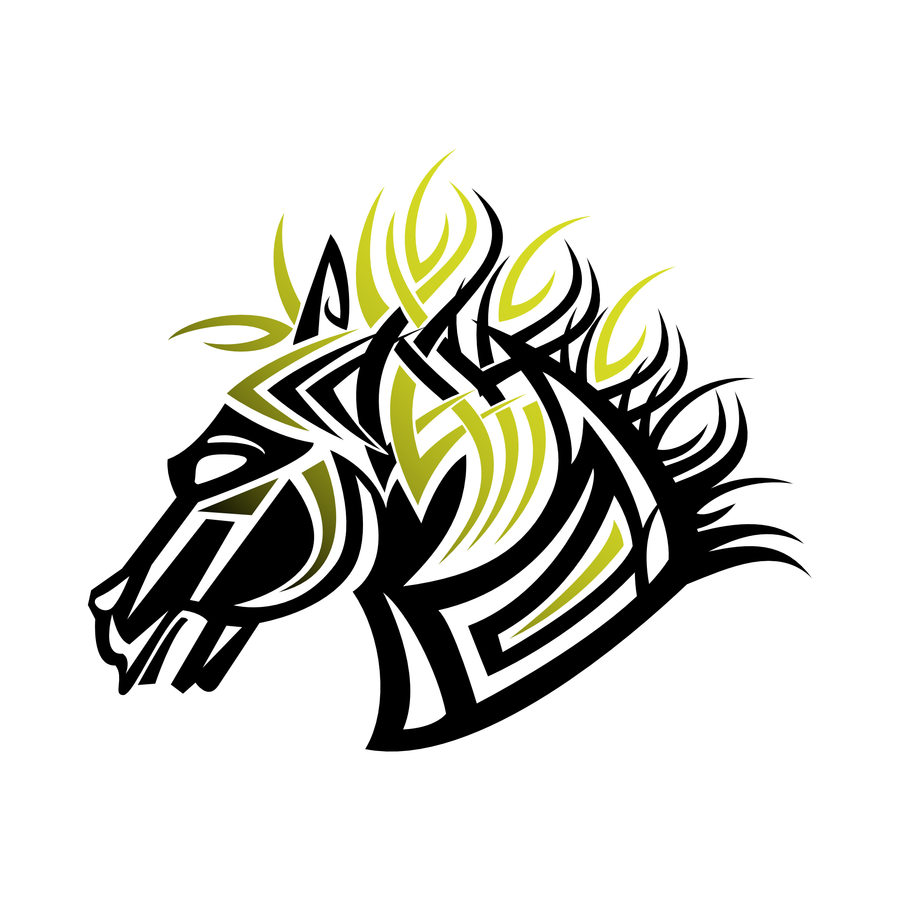 "Tribal Horse" Unisex T-Shirt - Lewis.Empires, LLC