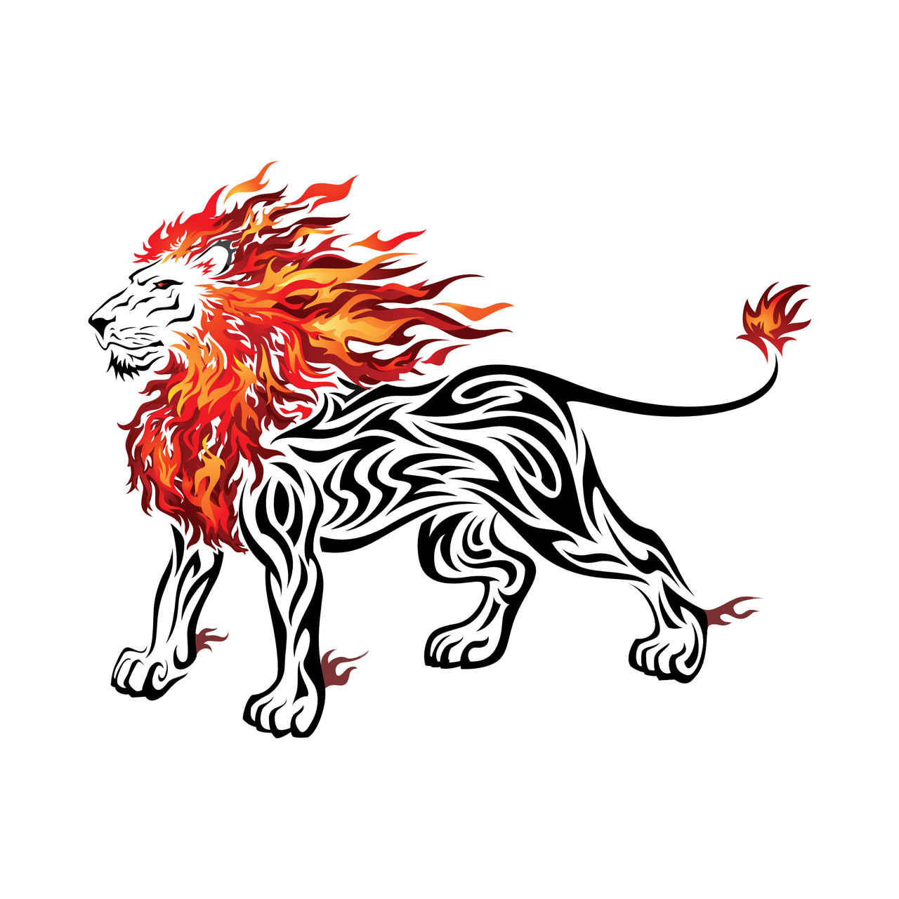 "Tribal Lion" Unisex T-Shirt - Lewis.Empires, LLC