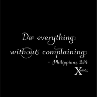 Thumbnail for Do Everything Without Complaining Unisex T-Shirt - Lewis.Empires, LLC