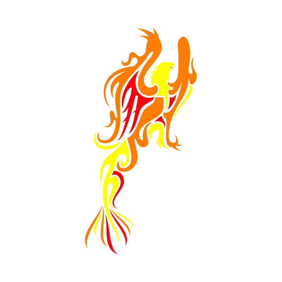 "Tribal Phoenix" Unisex T-Shirt - Lewis.Empires, LLC