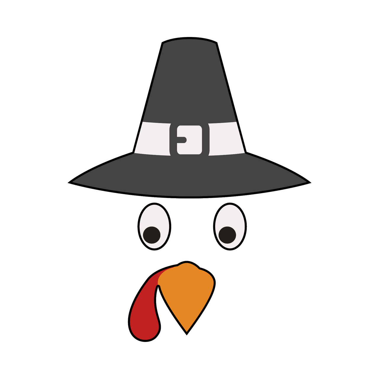 "Turkey Face" Unisex T-Shirt - Lewis.Empires, LLC