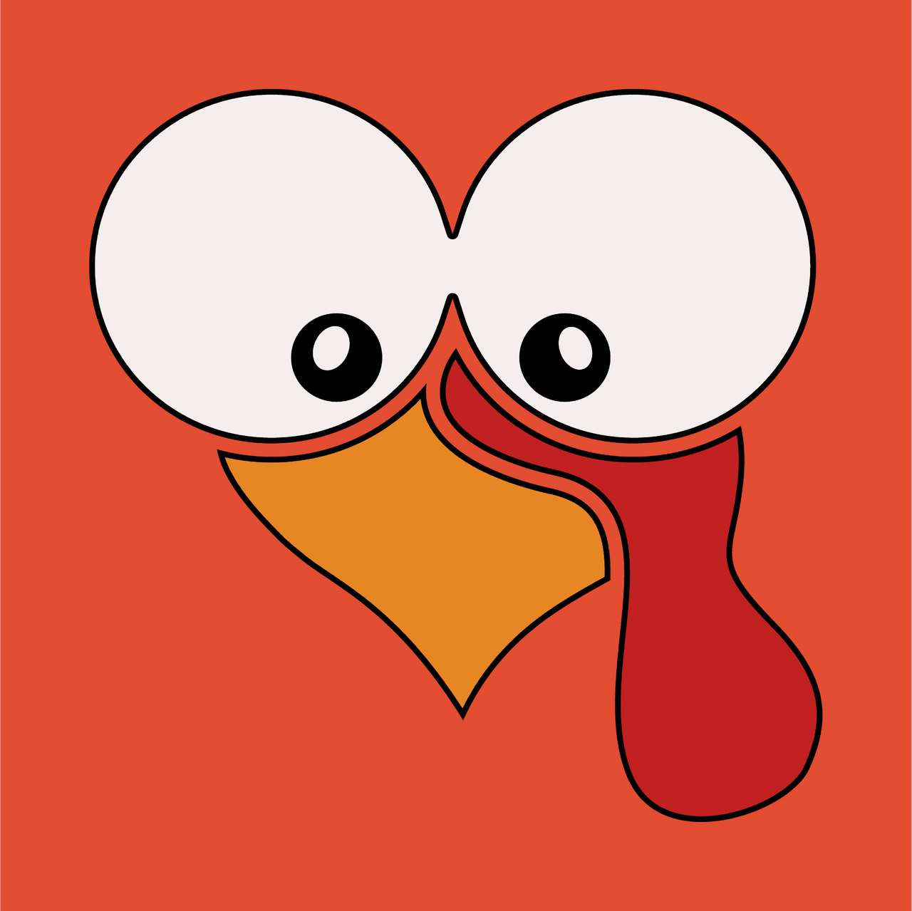 "Turkey Face" Unisex T-Shirt - Lewis.Empires, LLC