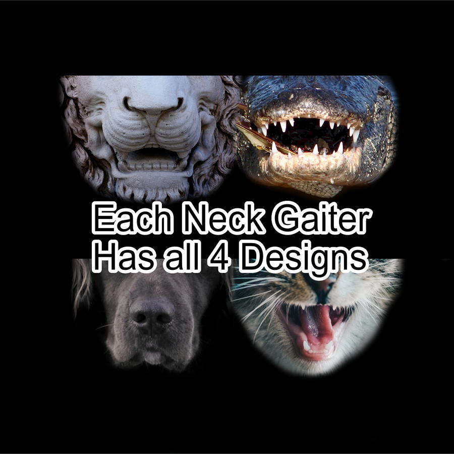 Animals v2 Neck Gaiter (4 in 1) - Lewis.Empires, LLC
