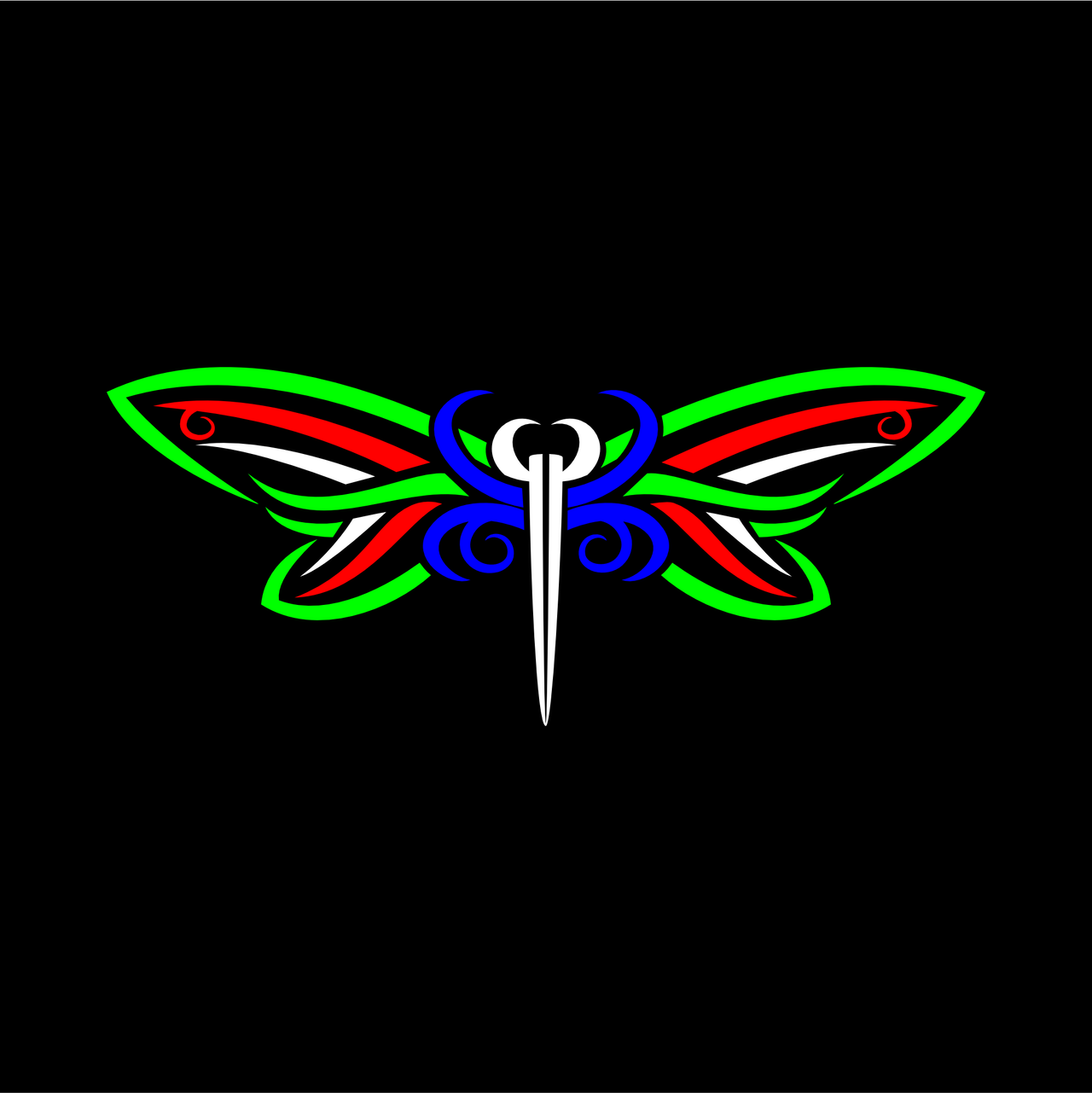"Tribal Dragonfly" Unisex T-Shirt - Lewis.Empires, LLC