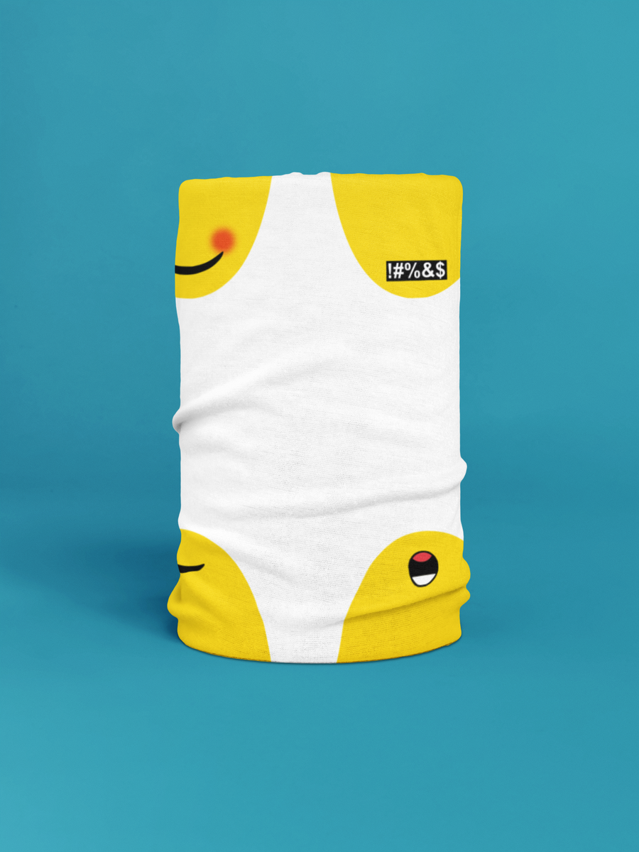 Emojis v3 Neck Gaiter (4 in 1) - Lewis.Empires, LLC