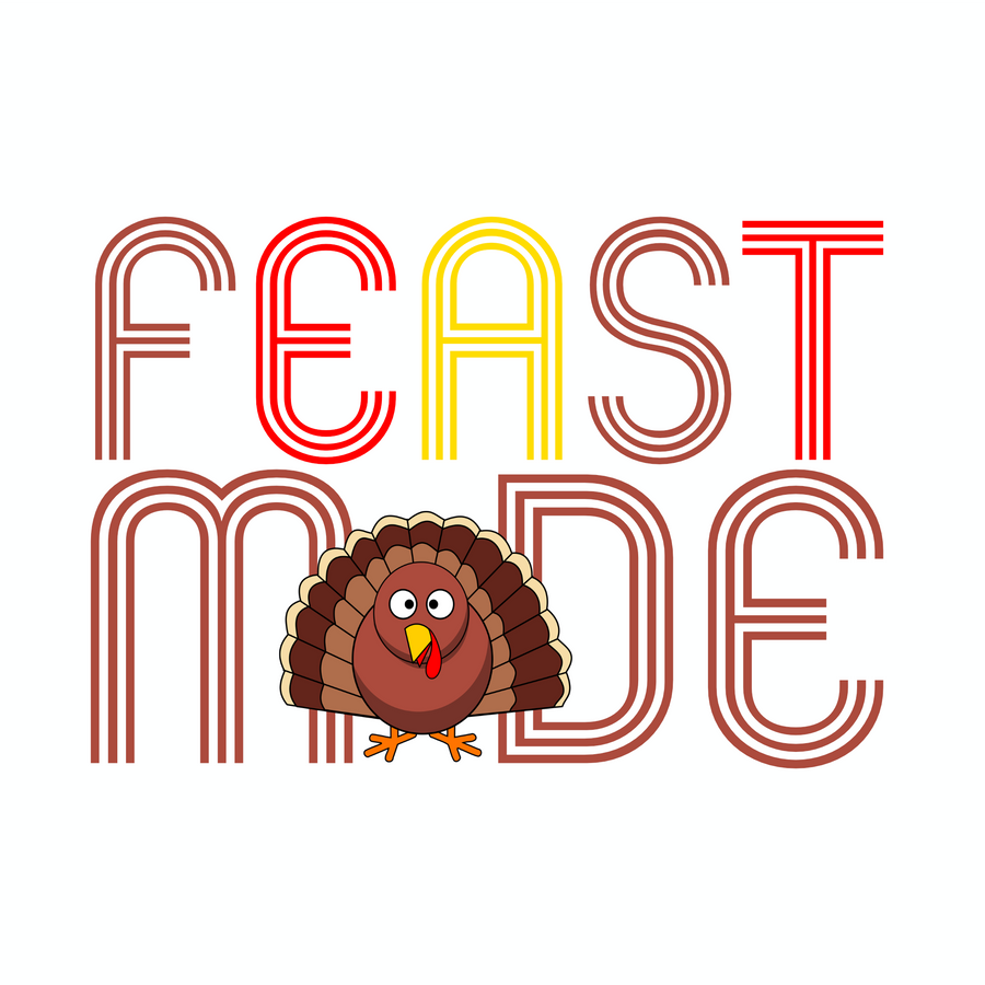 "Feast Mode Turkey" Unisex T-Shirt - Lewis.Empires, LLC