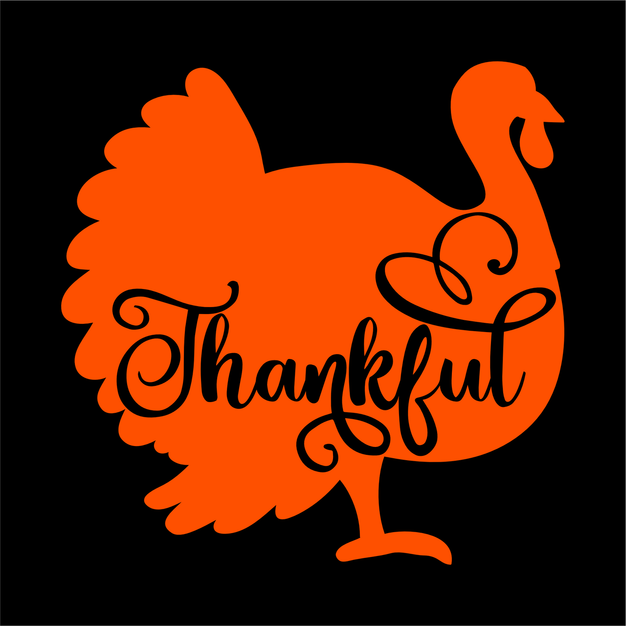 "Thankful Turkey" Unisex T-Shirt - Lewis.Empires, LLC