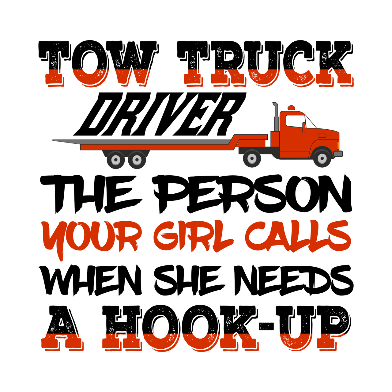 "Tow Truck Hook-Up" M Unisex T-Shirt - Lewis.Empires, LLC